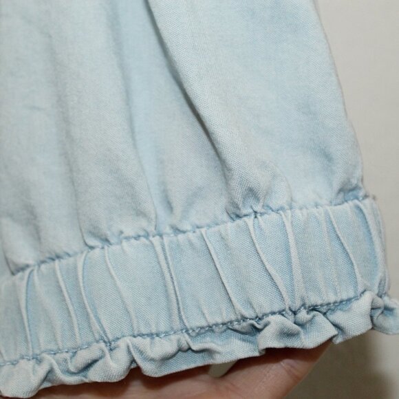 Jane and Delancey Light Blue Tie Strap Tank Top Size Small - Picture 9 of 9